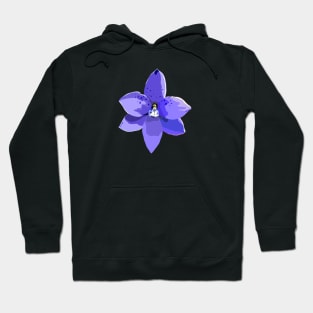 Purple Flower Hoodie